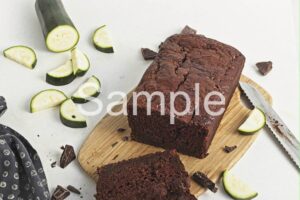 Vegan Chocolate Zucchini Bread - Set 3