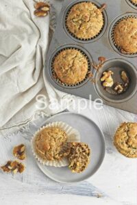 Vegan Zucchini Bread Muffins - Set 4