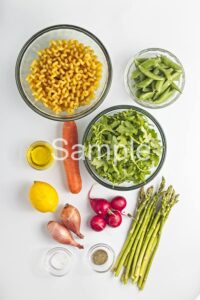 Spring Pasta Primavera - Set 4