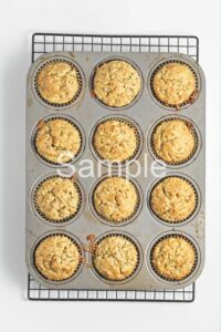 Vegan Zucchini Bread Muffins - Set 4