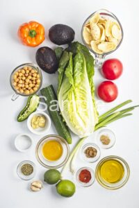 Vegan Taco Salad - set 2