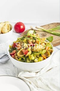 Vegan Taco Salad - set 4