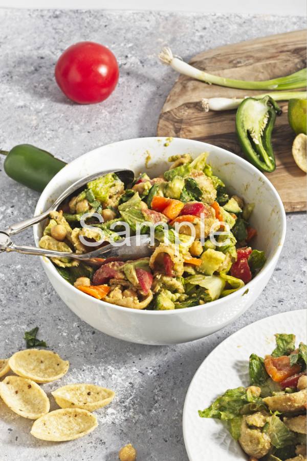 Vegan Taco Salad - set 5