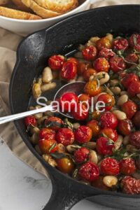 Roasted Tomato and White Bean Crostini - Set 2