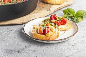 Roasted Tomato and White Bean Crostini - Set 5