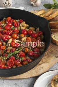 Roasted Tomato and White Bean Crostini - Set 5