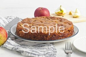 Vegan Apple Ginger Cake - Set 1