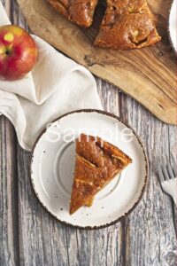 Vegan Apple Ginger Cake - Set 5