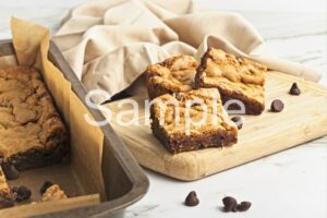 Vegan Chocolate Chip Cookie Bars - Set 2