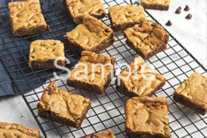 Vegan Chocolate Chip Cookie Bars - Set 4