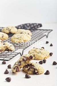 Vegan Sesame Chip Cookies - Set 3