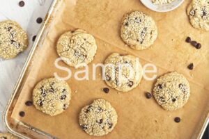 Vegan Sesame Chip Cookies - Set 4