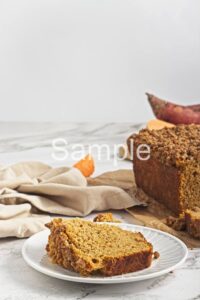 Vegan Sweet Potato Bread - Set 2