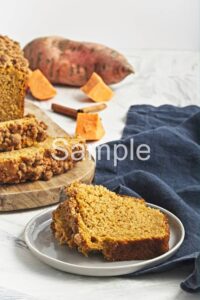 Vegan Sweet Potato Bread - Set 4