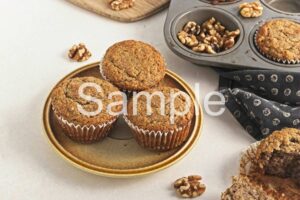 Buckwheat Banana Nut Muffins - Set 3