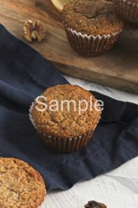 Buckwheat Banana Nut Muffins - Set 4