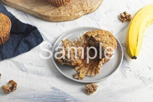 Buckwheat Banana Nut Muffins - Set 4