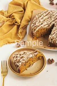 Vegan Butternut Maple Cake - Set 1