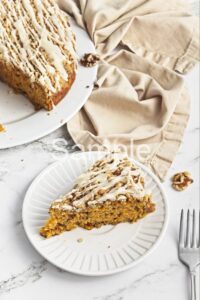 Vegan Butternut Maple Cake - Set 2