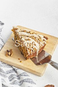 Vegan Butternut Maple Cake - Set 3