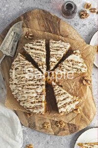 Vegan Butternut Maple Cake - Set 5