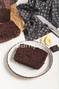 Vegan Chocolate Banana Bread - Set 3