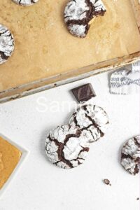 Vegan Chocolate PB Crinkle Cookies - Set 1