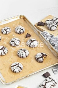 Vegan Chocolate PB Crinkle Cookies - Set 1