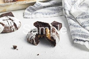 Vegan Chocolate PB Crinkle Cookies - Set 1