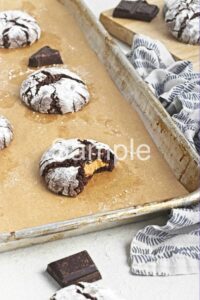 Vegan Chocolate PB Crinkle Cookies - Set 1