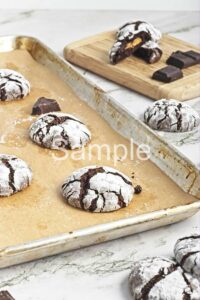 Vegan Chocolate PB Crinkle Cookies - Set 2