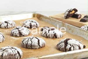 Vegan Chocolate PB Crinkle Cookies - Set 2