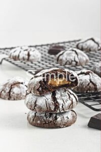 Vegan Chocolate PB Crinkle Cookies - Set 3