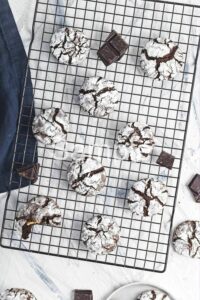 Vegan Chocolate PB Crinkle Cookies - Set 4