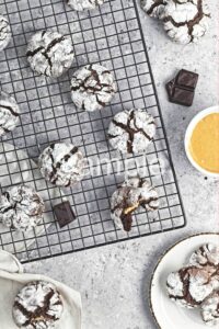 Vegan Chocolate PB Crinkle Cookies - Set 5