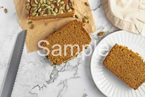 Vegan GF Pumpkin Bread - Set 2