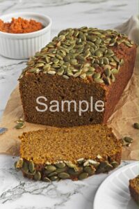 Vegan GF Pumpkin Bread - Set 2