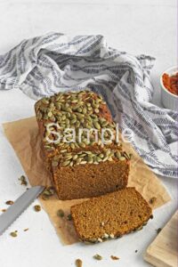 Vegan GF Pumpkin Bread - Set 3