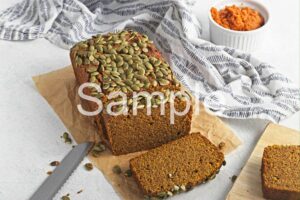 Vegan GF Pumpkin Bread - Set 3