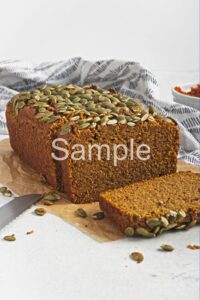 Vegan GF Pumpkin Bread - Set 3