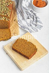 Vegan GF Pumpkin Bread - Set 3