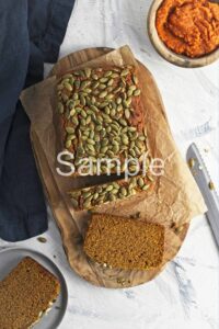 Vegan GF Pumpkin Bread - Set 4