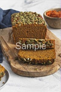 Vegan GF Pumpkin Bread - Set 4