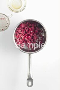 Chocolate Raspberry Chia Pudding - Set 5