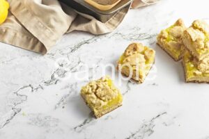 Lemon Curd Cookie Bars - Set 2