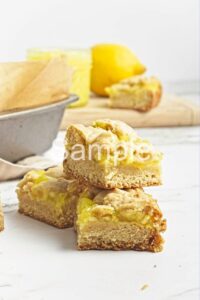 Lemon Curd Cookie Bars - Set 2