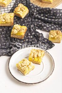 Lemon Curd Cookie Bars - Set 3