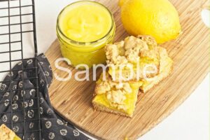 Lemon Curd Cookie Bars - Set 3