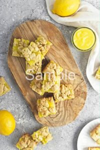 Lemon Curd Cookie Bars - Set 5