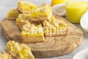 Lemon Curd Cookie Bars - Set 5